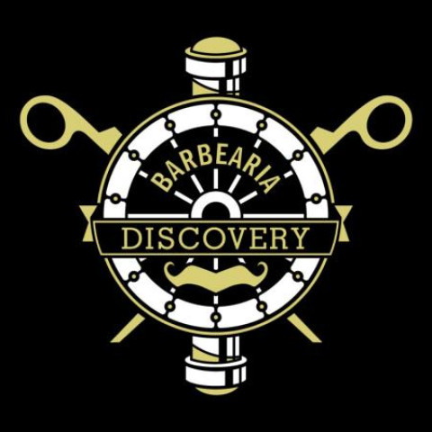 Logo Barbearia Discovery